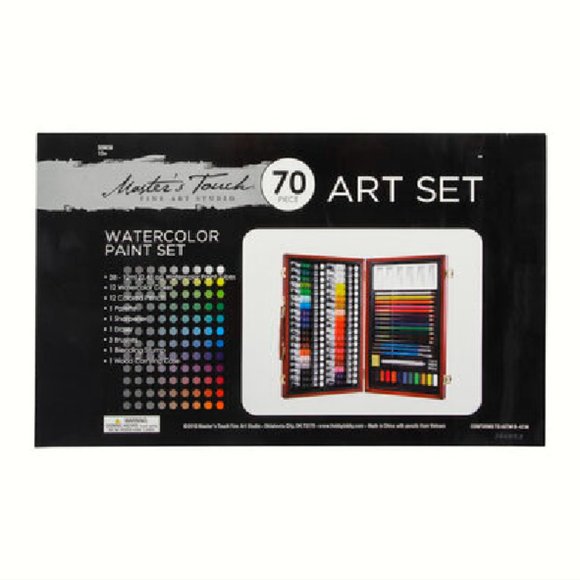 Hobby Lobby - Artist Touch - Watercolor Paint Set - 70 Pieces - Picture 1 of 4